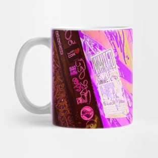 Fluo Graffiti Tag NYC Street Art Mug